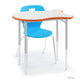 Scallop Desk, front view