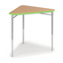Wood-tone and lime green y5 Pente Desk