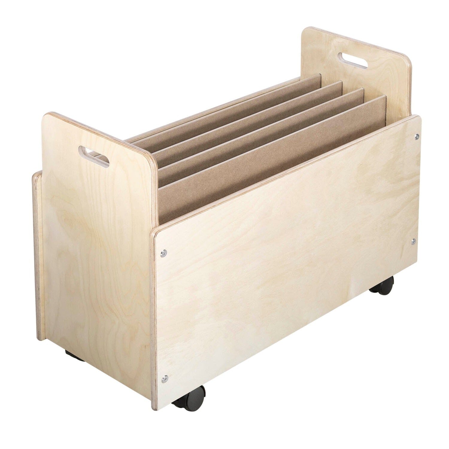 Big Book Storage Cart | Trojan Classroom Furniture Book Racks & Book Carts Trojan Classroom Furniture 