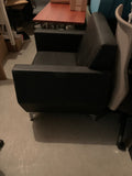 Black Club Chair (1 Available) School Furniture by Simplova 