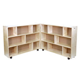Block Shelf Hinged Units, Lockable | Trojan Classroom Furniture Shelving & Cabinets Trojan Classroom Furniture 