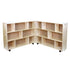 Block Shelf Hinged Units, Lockable | Trojan Classroom Furniture Shelving & Cabinets Trojan Classroom Furniture 