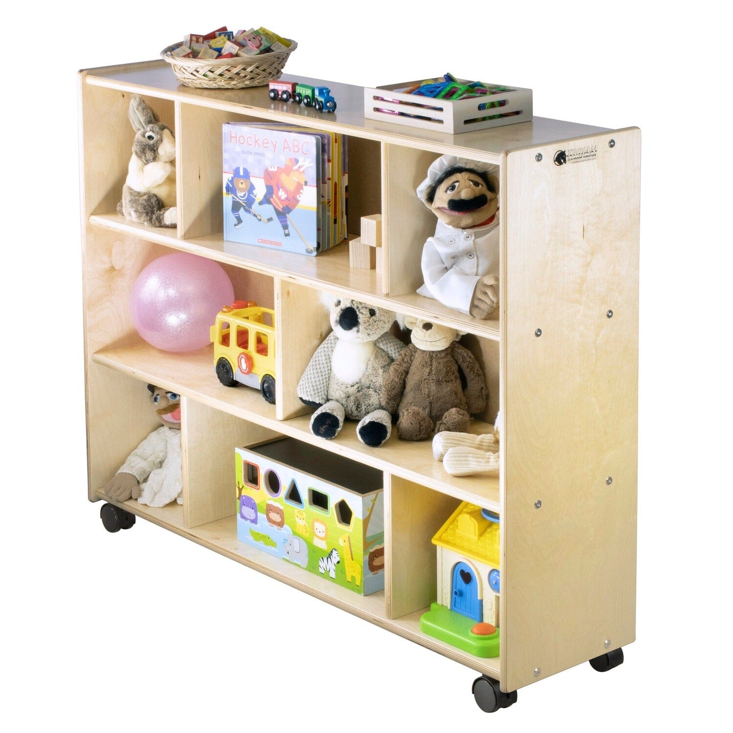 Block Shelf Storage Units | Trojan Classroom Furniture Shelving & Cabinets Trojan Classroom Furniture 