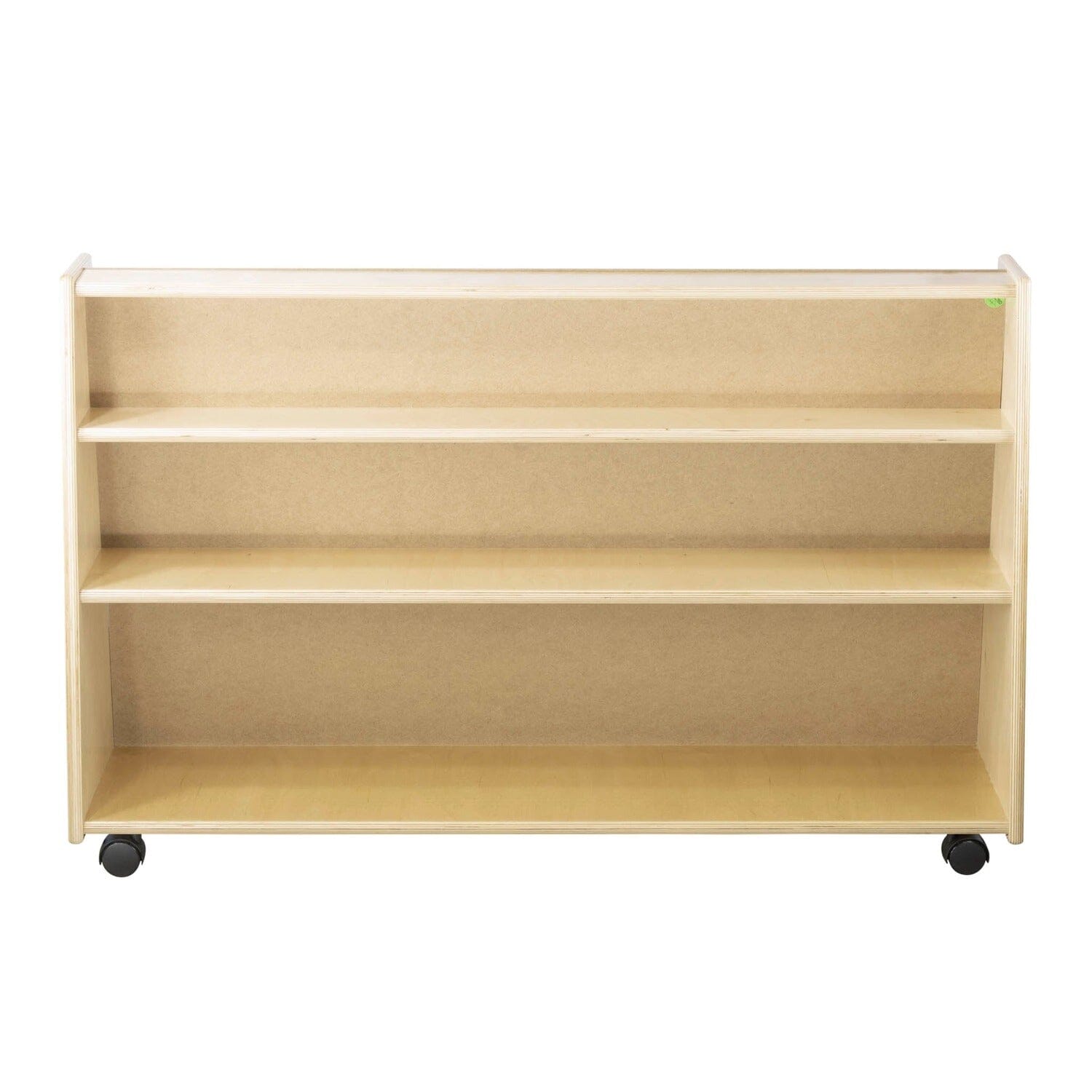 Book Display with 2 Rear Shelves | Trojan Classroom Furniture Book Racks & Book Carts Trojan Classroom Furniture 