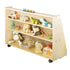 Book Display with 2 Rear Shelves | Trojan Classroom Furniture Book Racks & Book Carts Trojan Classroom Furniture 