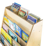 Book Mobile with 5 Shelves & Block Storage | Trojan Classroom Furniture Book Racks & Book Carts Trojan Classroom Furniture 
