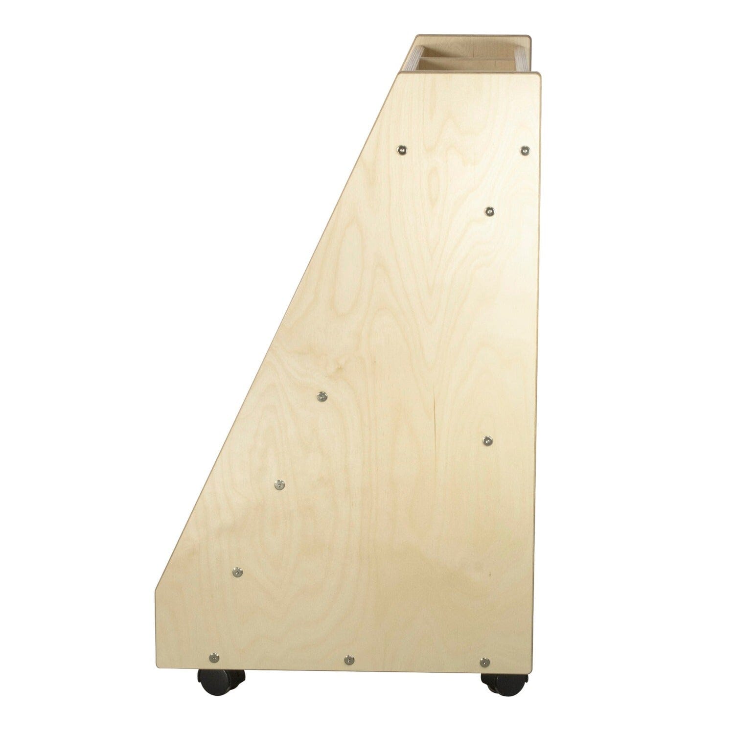 Book Mobile with 5 Shelves & Block Storage | Trojan Classroom Furniture Book Racks & Book Carts Trojan Classroom Furniture 