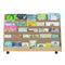 Book Rack with 5 Shelves | Trojan Classroom Furniture Book Racks & Book Carts Trojan Classroom Furniture 