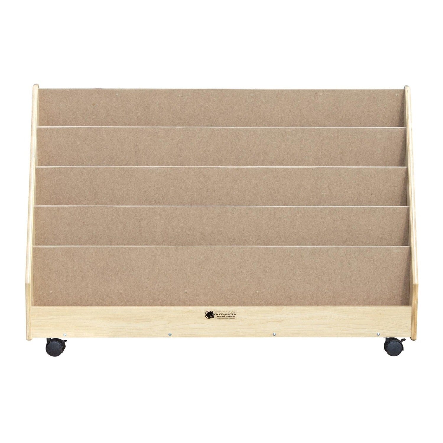 Book Rack with 5 Shelves | Trojan Classroom Furniture Book Racks & Book Carts Trojan Classroom Furniture 