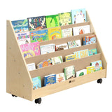 Book Rack with 5 Shelves | Trojan Classroom Furniture Book Racks & Book Carts Trojan Classroom Furniture 