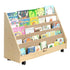 Book Rack with 5 Shelves | Trojan Classroom Furniture Book Racks & Book Carts Trojan Classroom Furniture 