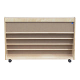 Book Rack with 5 Shelves | Trojan Classroom Furniture Book Racks & Book Carts Trojan Classroom Furniture 