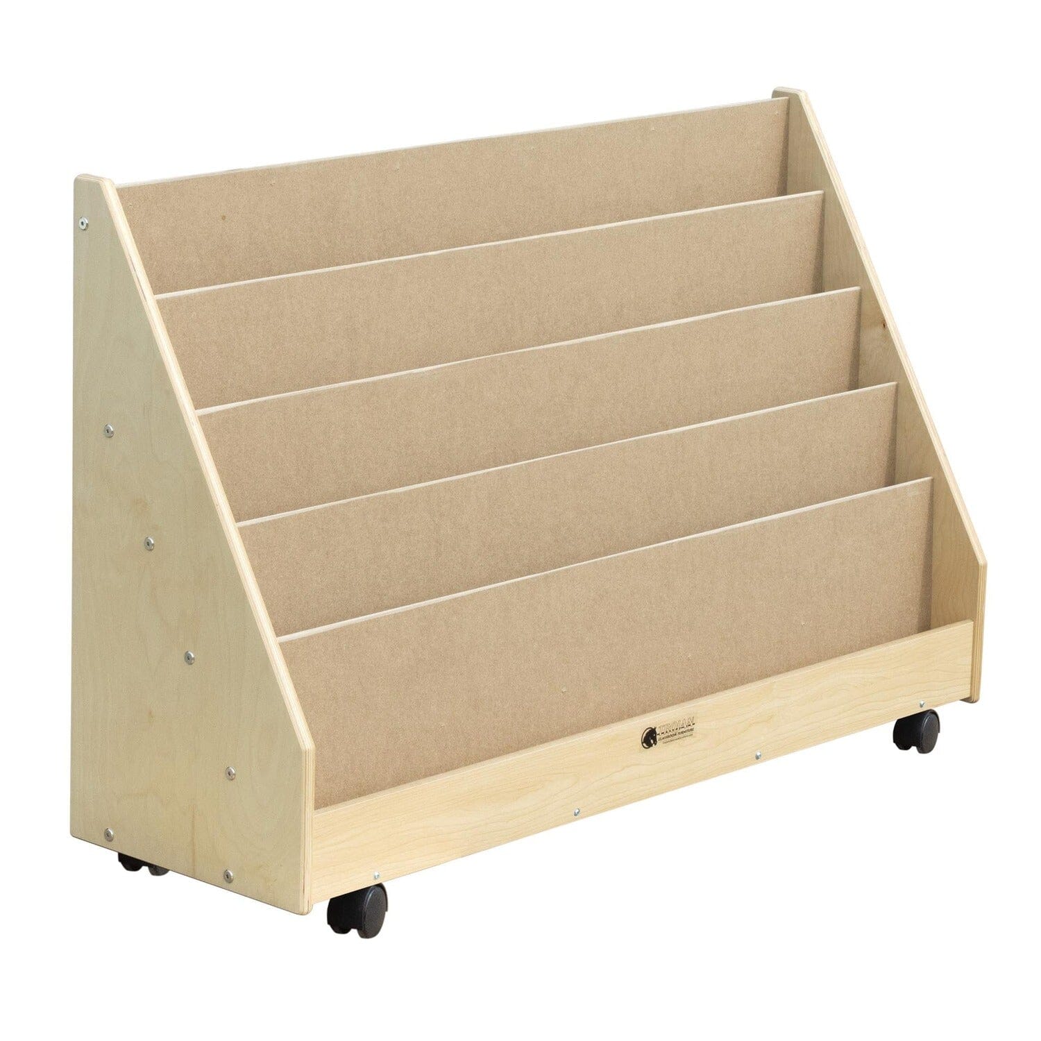 Book Rack with 5 Shelves | Trojan Classroom Furniture Book Racks & Book Carts Trojan Classroom Furniture 