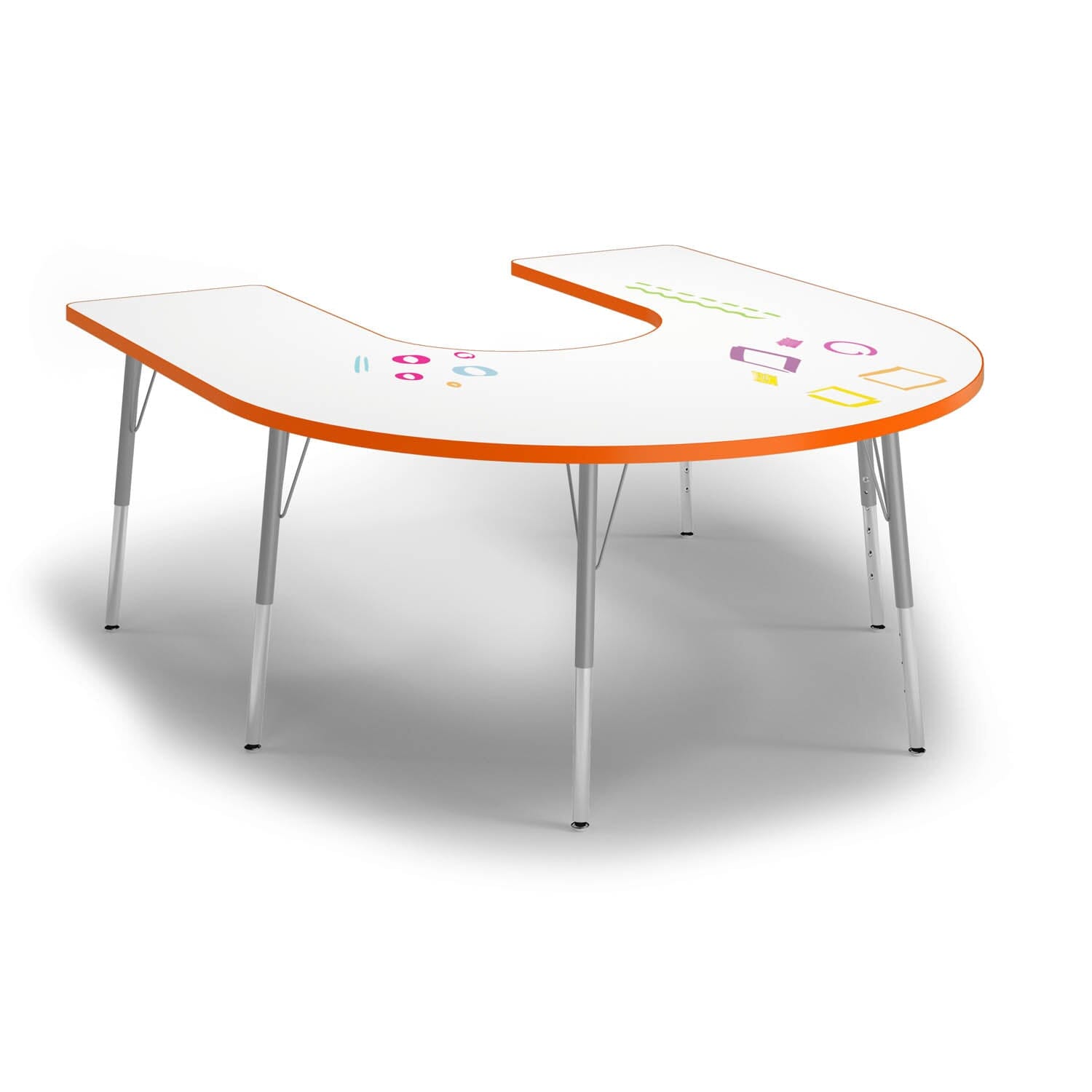 Creativity Horseshoe Table Classroom Tables Alumni Educational Solutions 