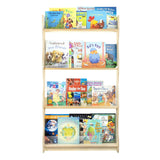 Discovery Book Display, Wall Mounted | Trojan Classroom Furniture Book Racks & Book Carts Trojan Classroom Furniture 