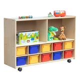Divided Multi-Storage Unit | Trojan Classroom Furniture Cubby & Multi-Storage Trojan Classroom Furniture 