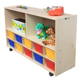 Divided Multi-Storage Unit | Trojan Classroom Furniture Cubby & Multi-Storage Trojan Classroom Furniture 