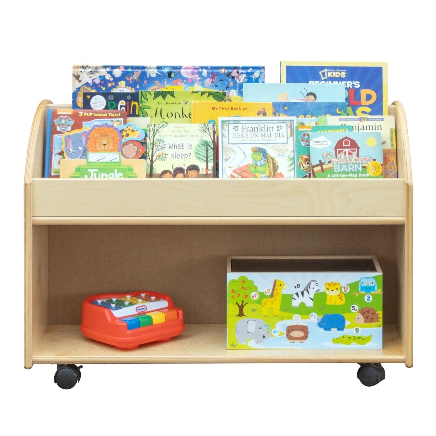 Double Sided Book Centre/Cart | Trojan Classroom Furniture Book Racks & Book Carts Trojan Classroom Furniture 