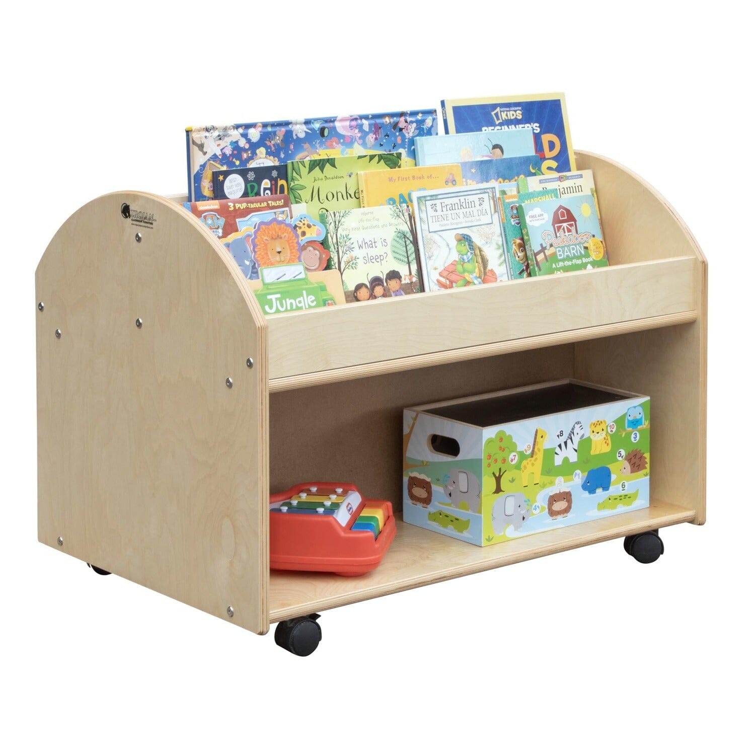 Double Sided Book Centre/Cart | Trojan Classroom Furniture Book Racks & Book Carts Trojan Classroom Furniture 