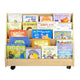 Double Sided Book Rack with 10 Shelves | Trojan Classroom Furniture Book Racks & Book Carts Trojan Classroom Furniture 