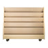 Double Sided Book Rack with 10 Shelves | Trojan Classroom Furniture Book Racks & Book Carts Trojan Classroom Furniture 