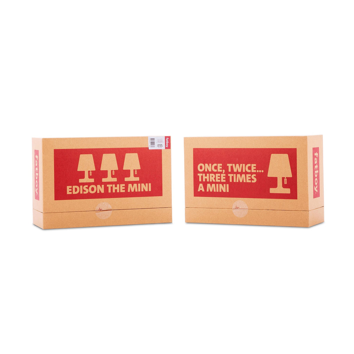 Edison Mini Trio: Portable USB Lamps for Versatile Ambiance Anywhere | Fatboy Ottoman Fatboy 