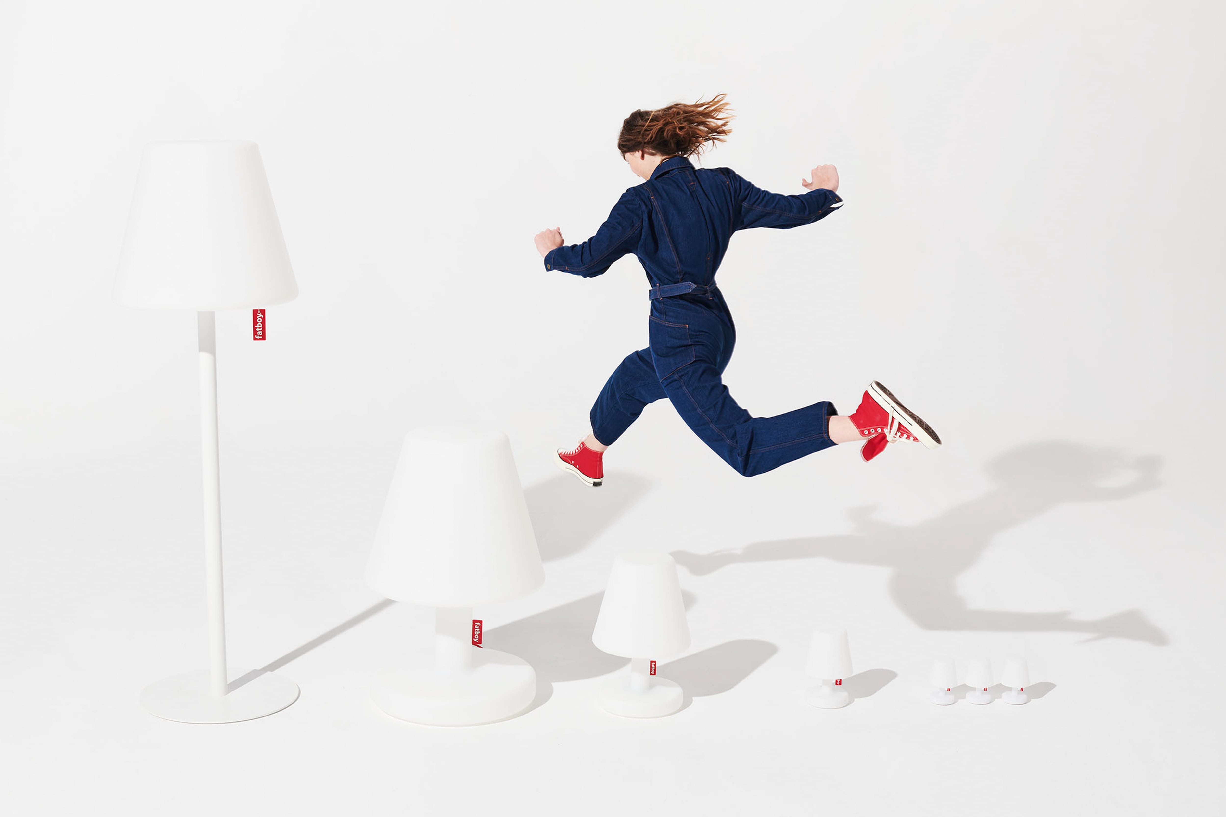 Edison Mini Trio: Portable USB Lamps for Versatile Ambiance Anywhere | Fatboy Ottoman Fatboy 