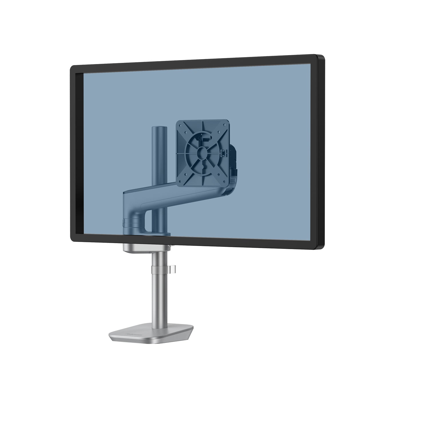 Rising™ Single Monitor Arms — EX1-F Single Monitor Arm - Platinum