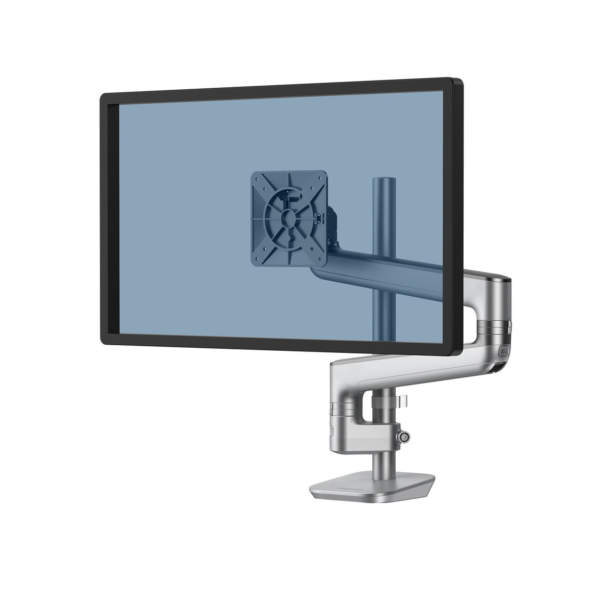 Rising™ Single Monitor Arms — EX1-FF Single Monitor Arm - Platinum