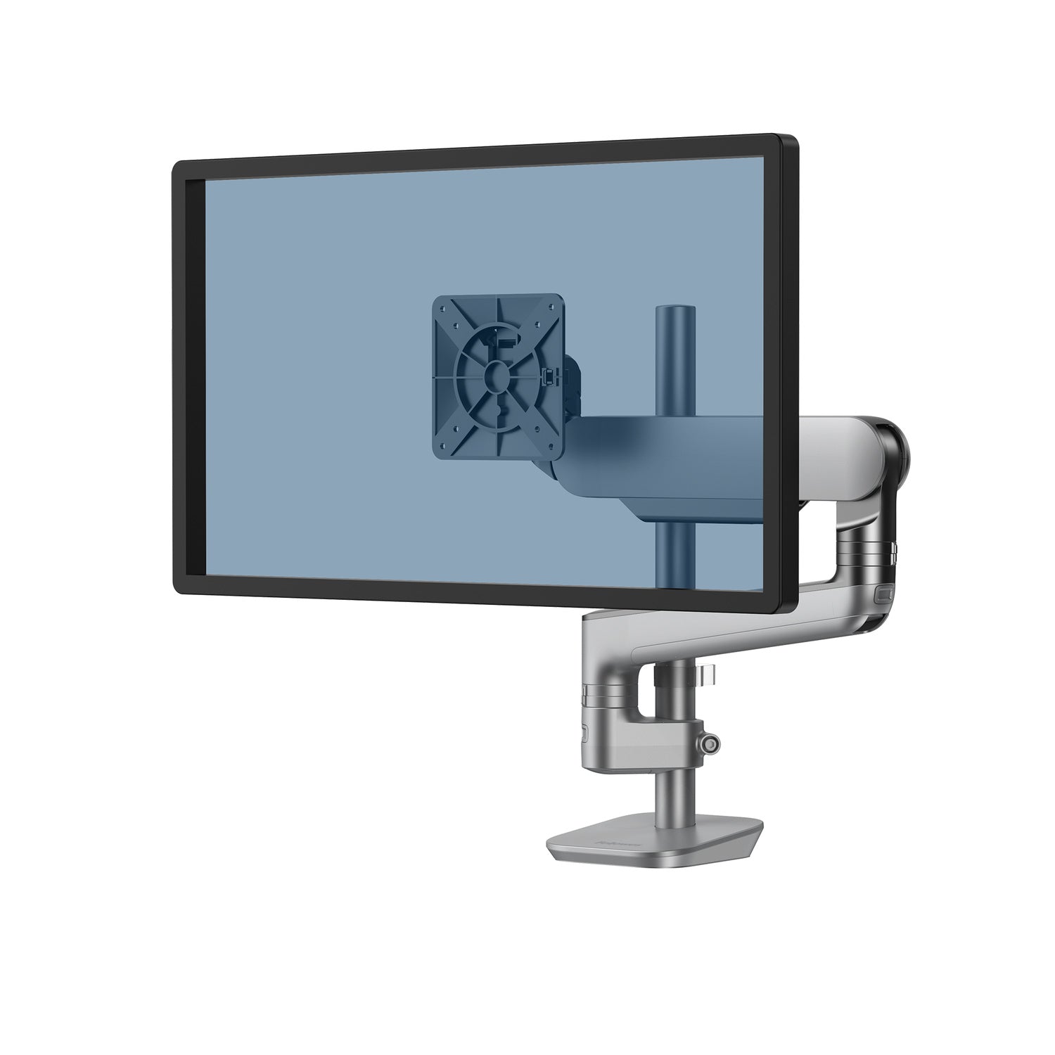 Rising™ Single Monitor Arms — Rising EX1FM Single Monitor Arm - Platinum