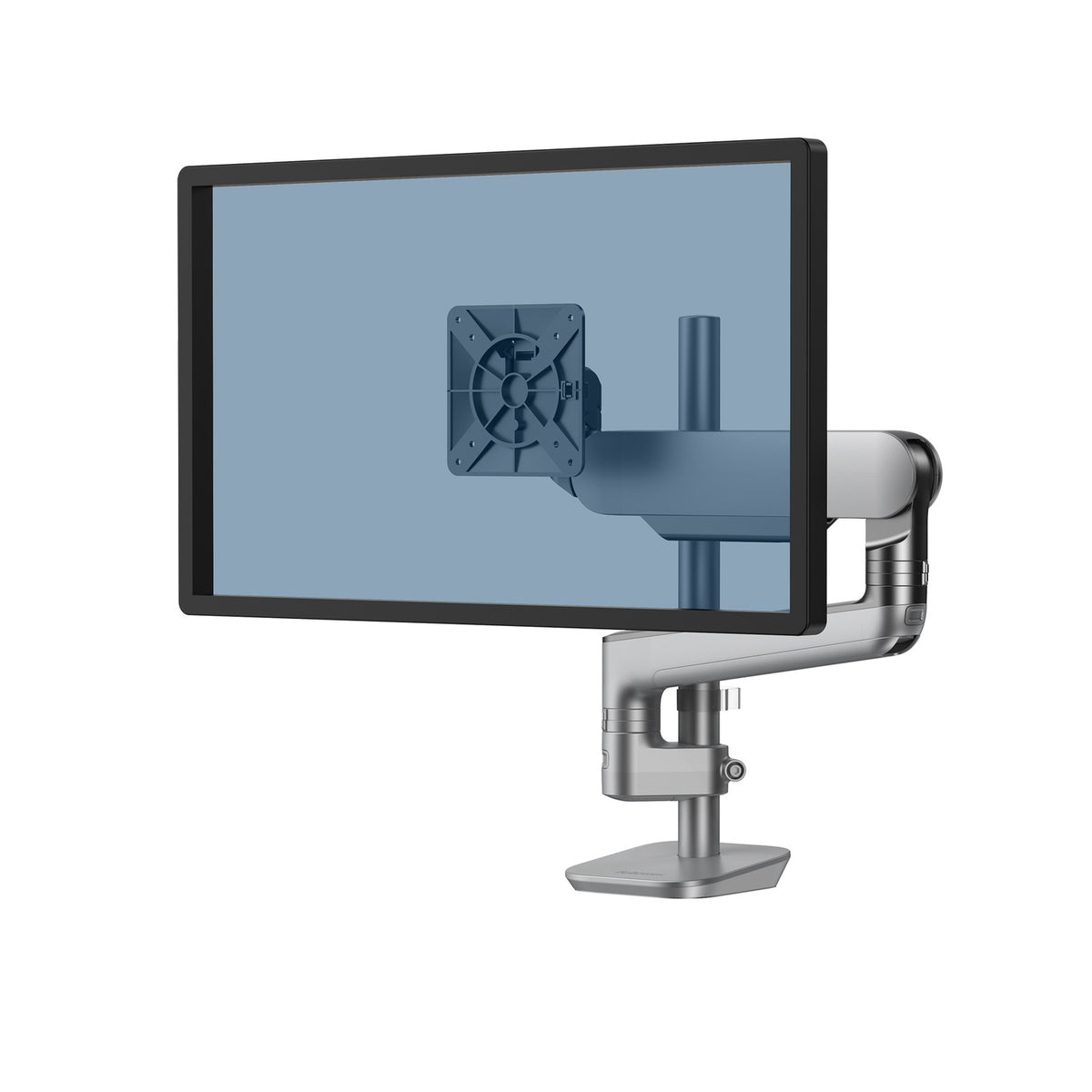 Rising™ Single Monitor Arms — Rising EX1FM Single Monitor Arm - Platinum