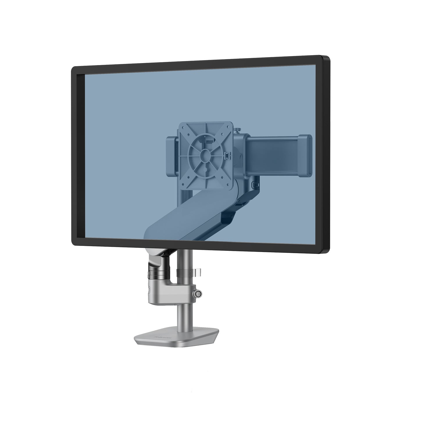 Rising™ Single Monitor Arms — Rising EX1-MS Single Monitor Arm - Platinum