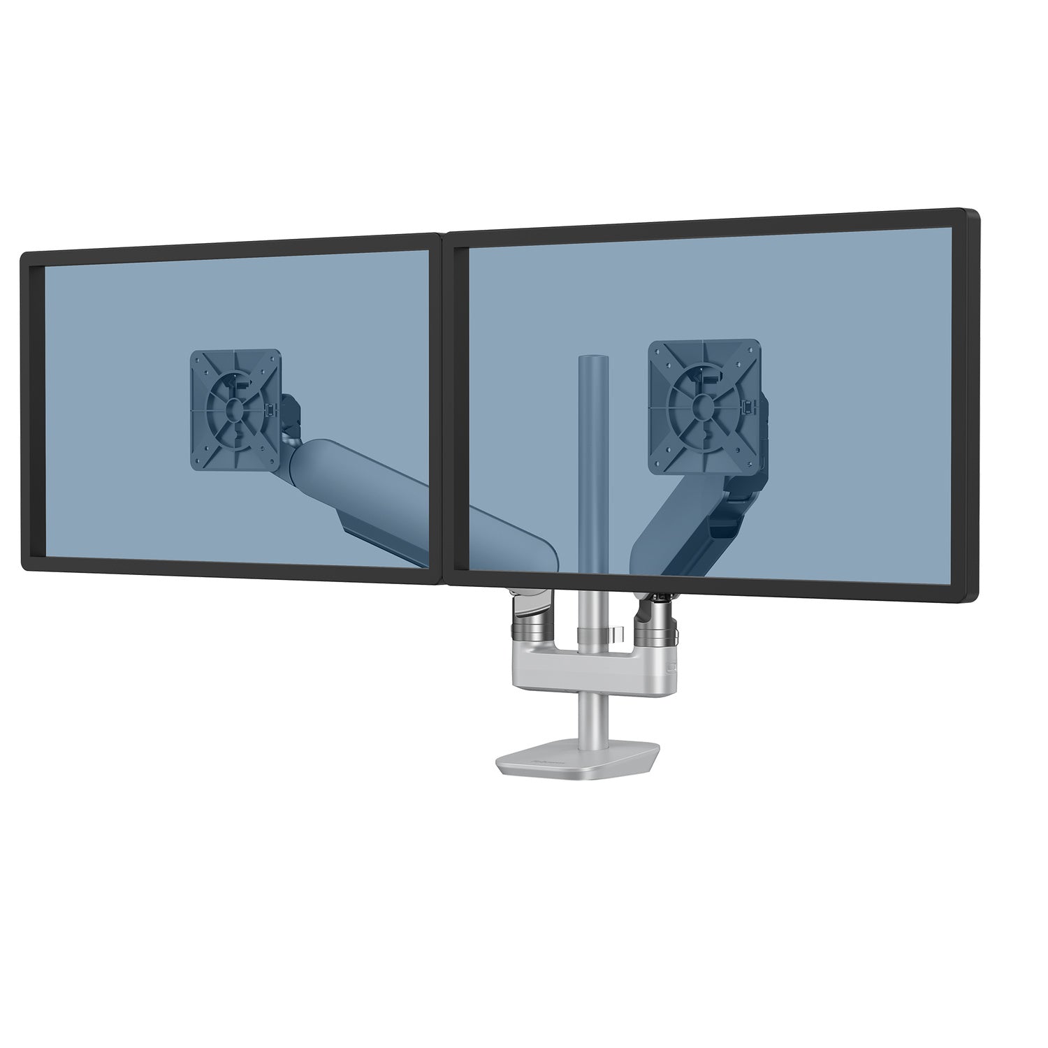 Rising™ Dual Monitor Arms — Rising EX2-M Dual Monitor Arm - Platinum