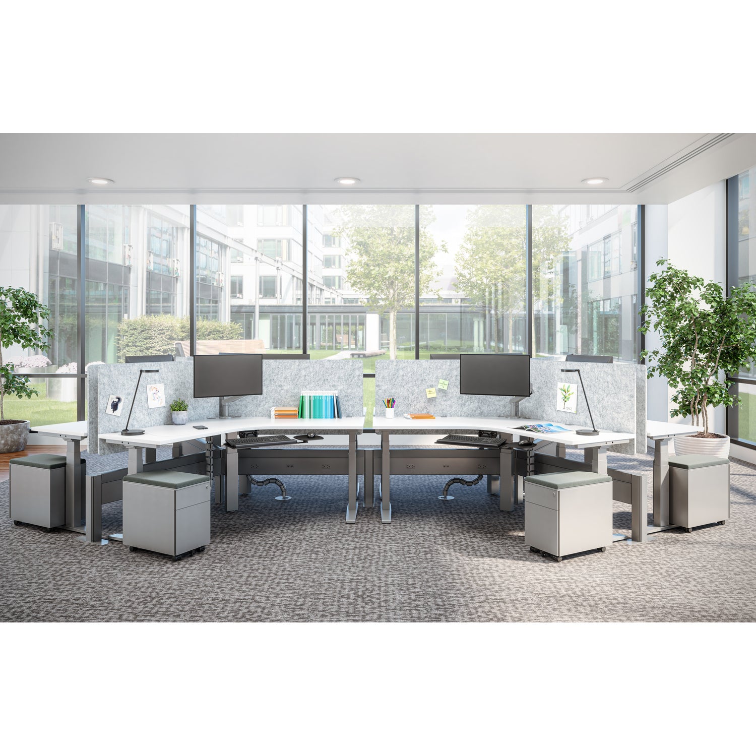 MP Mobile Storage Pedestals — MP Mobile Storage Pedestals — office setting