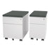 MP Mobile Storage Pedestals — Mobile Pedestal - White