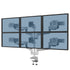Rising™ Multi-Monitor Arms — Rising EX6-FMS - Platinum