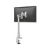 Evolve Single Monitor Arms — Evolve-Stubby - Silver