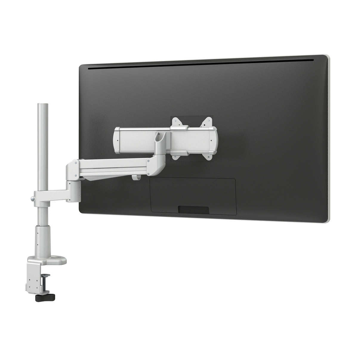 Evolve Single Monitor Arms — Evolve1-MS - Silver