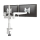 Evolve Dual Monitor Arms — Evolve2-F - Silver