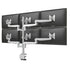 Evolve Multi-Monitor Arms — Evolve6-FF - Silver