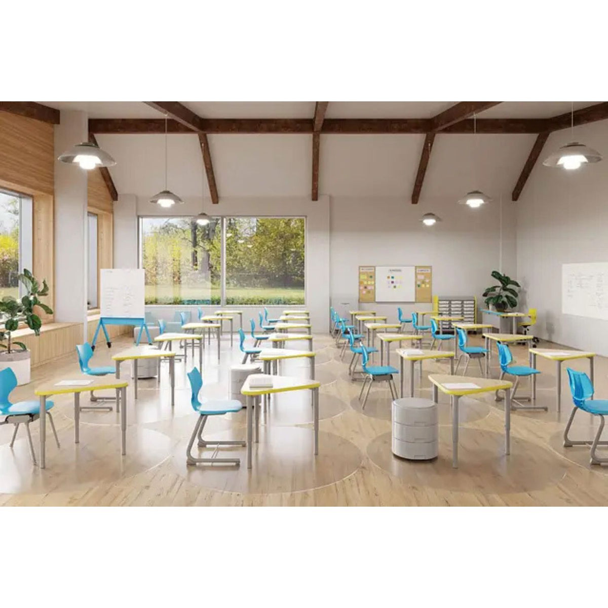 Flavours Cantilever Chair by Smith System | Flexible 4-Position Student Seating Classroom Chairs, Student Chairs Smith System 