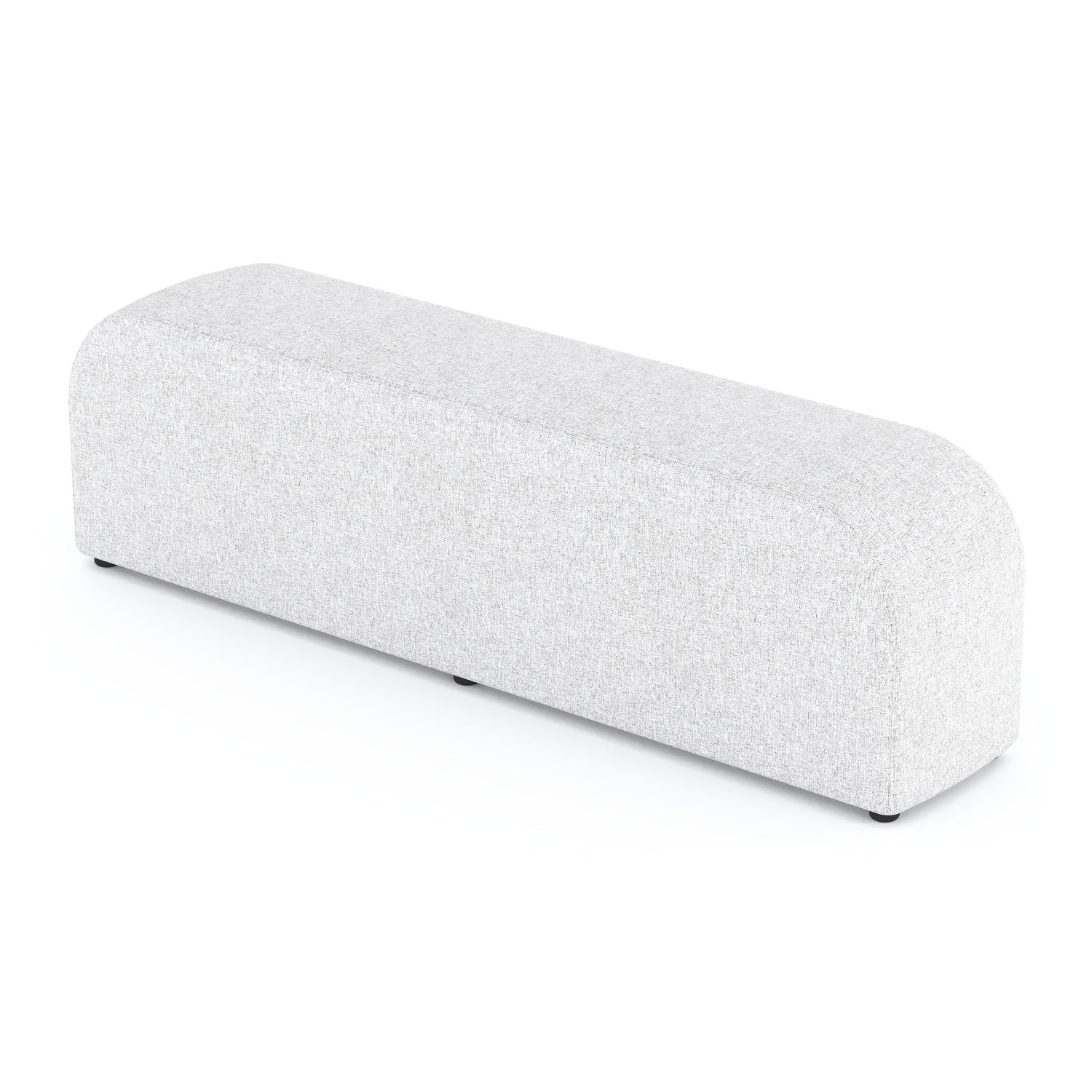 Flexxform Korvela — Double Sided Single Bench — 12" × 57" × 16.75" — KORDB1