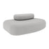 Flexxform Koa Ottoman — Koa 2 Pouf — 58" × 43" × 25" — KOA2