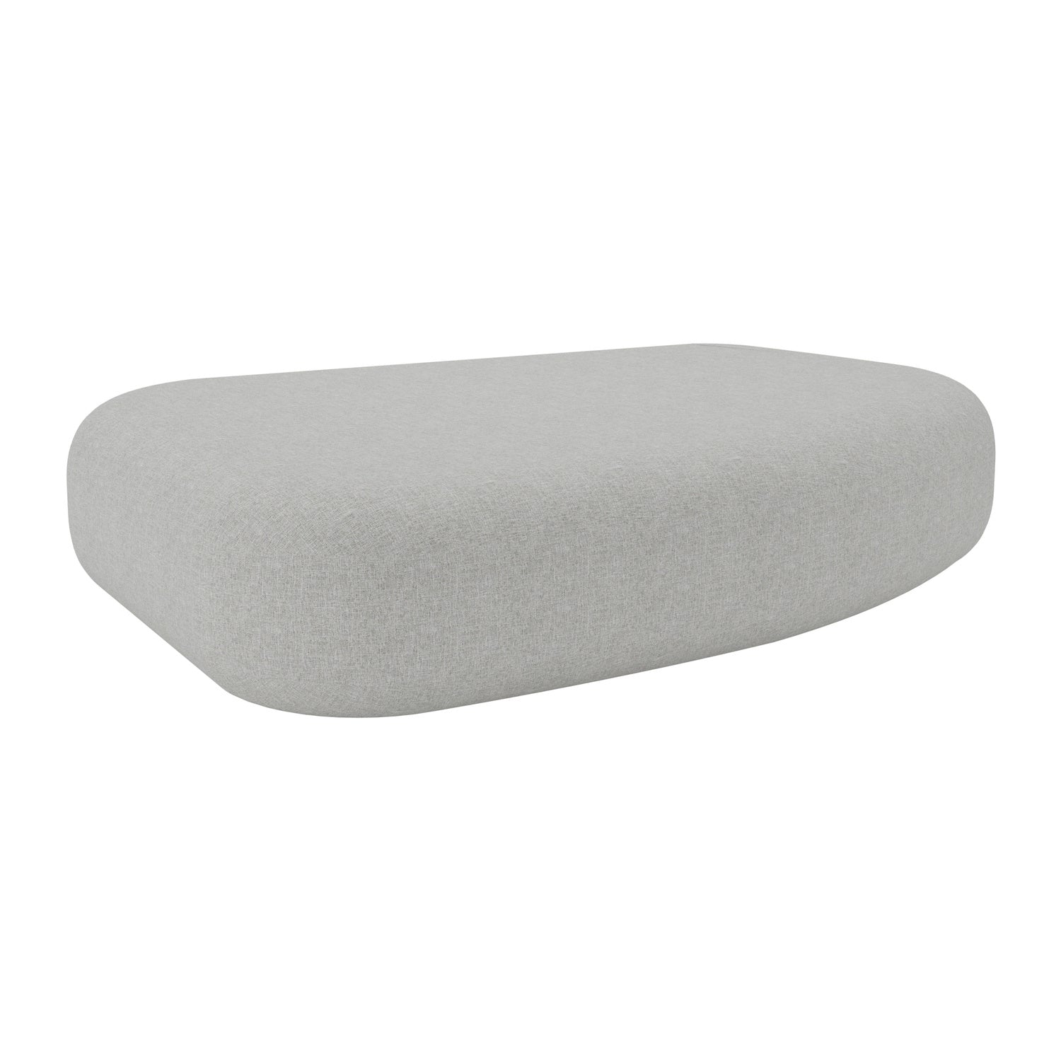 Flexxform Koa Ottoman — Koa 2 Pouf no Back — 58" × 43" × 17" — KOA2NB