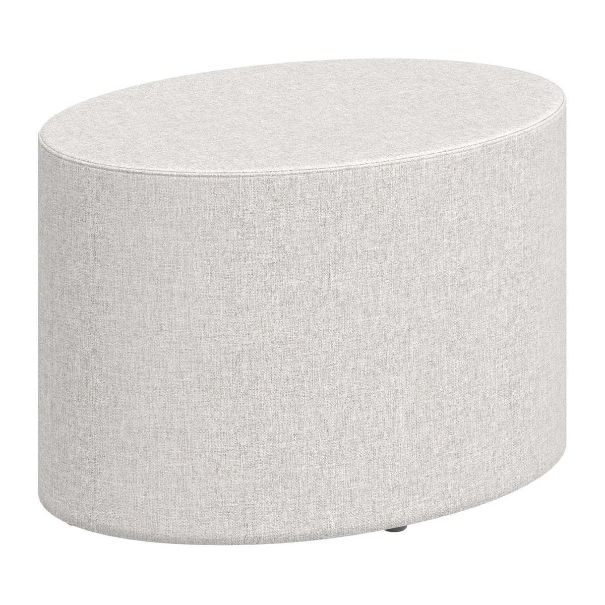 Flexxform Foam Ottomans — 15''W x 22''D x 14''H Oval — 15