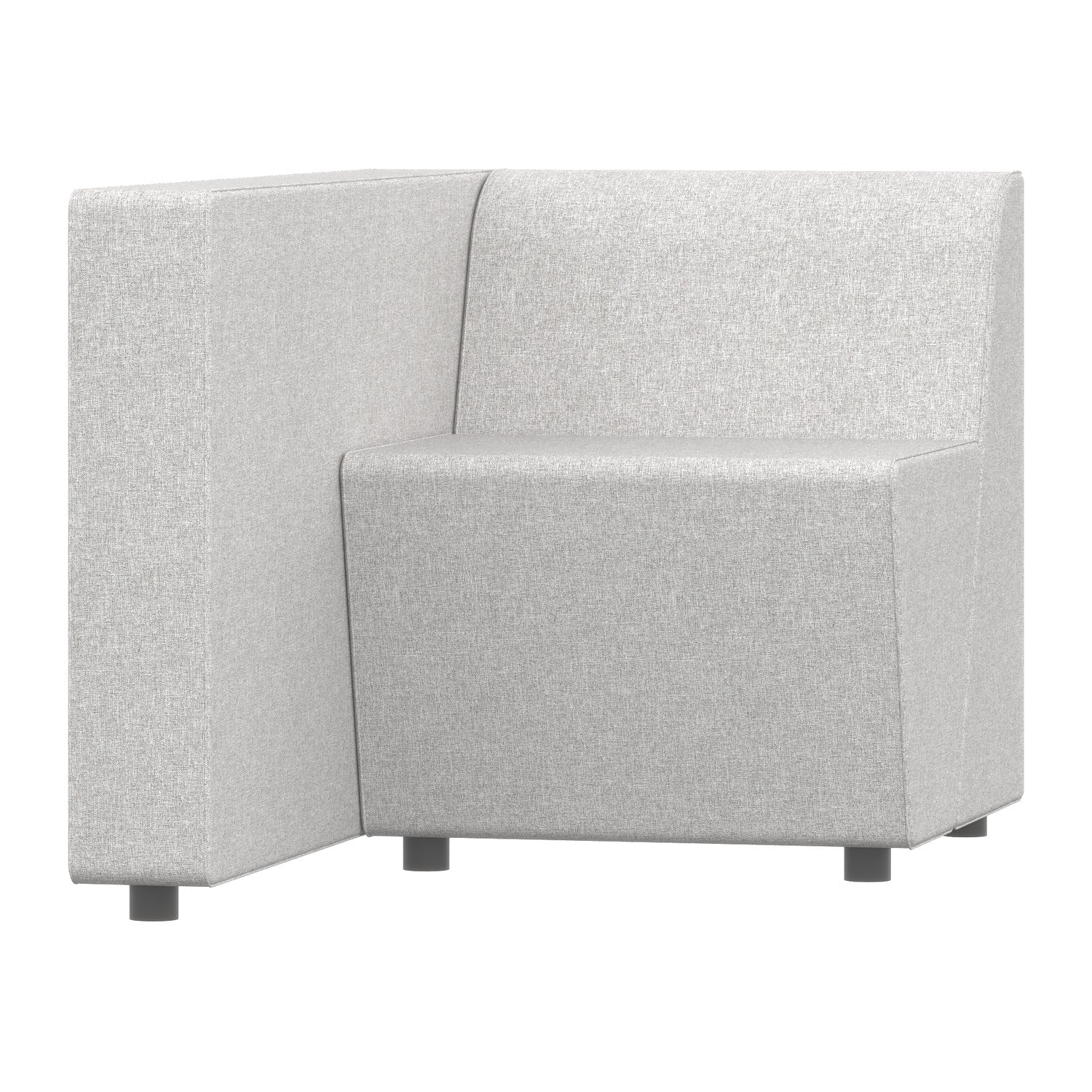 Flexxform Sol — One Seat with Right Arm — 30" × 48" × 29.5" — SOL1-RA