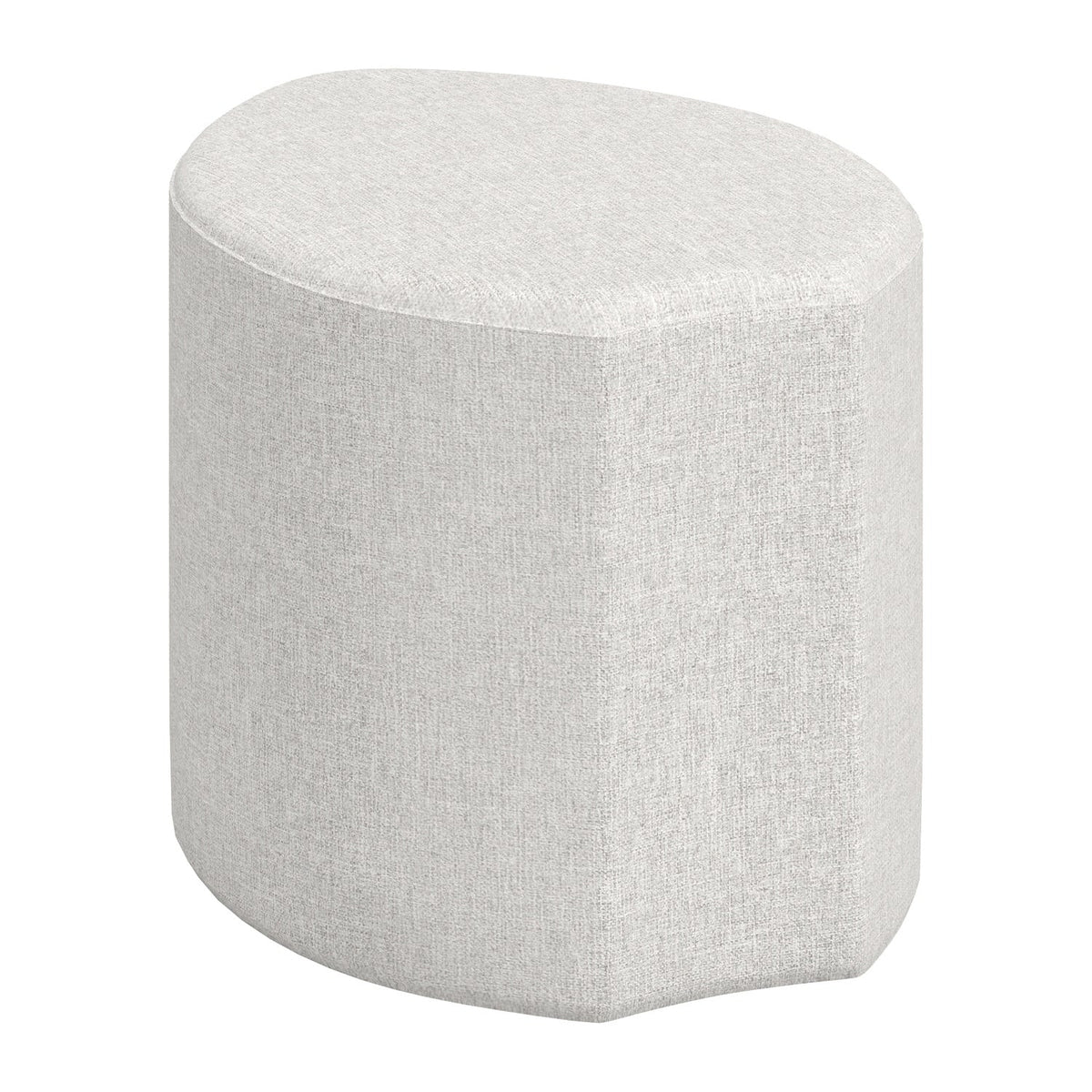 Flexxform Foam Ottomans — 14''H Leaf-Shaped — 15