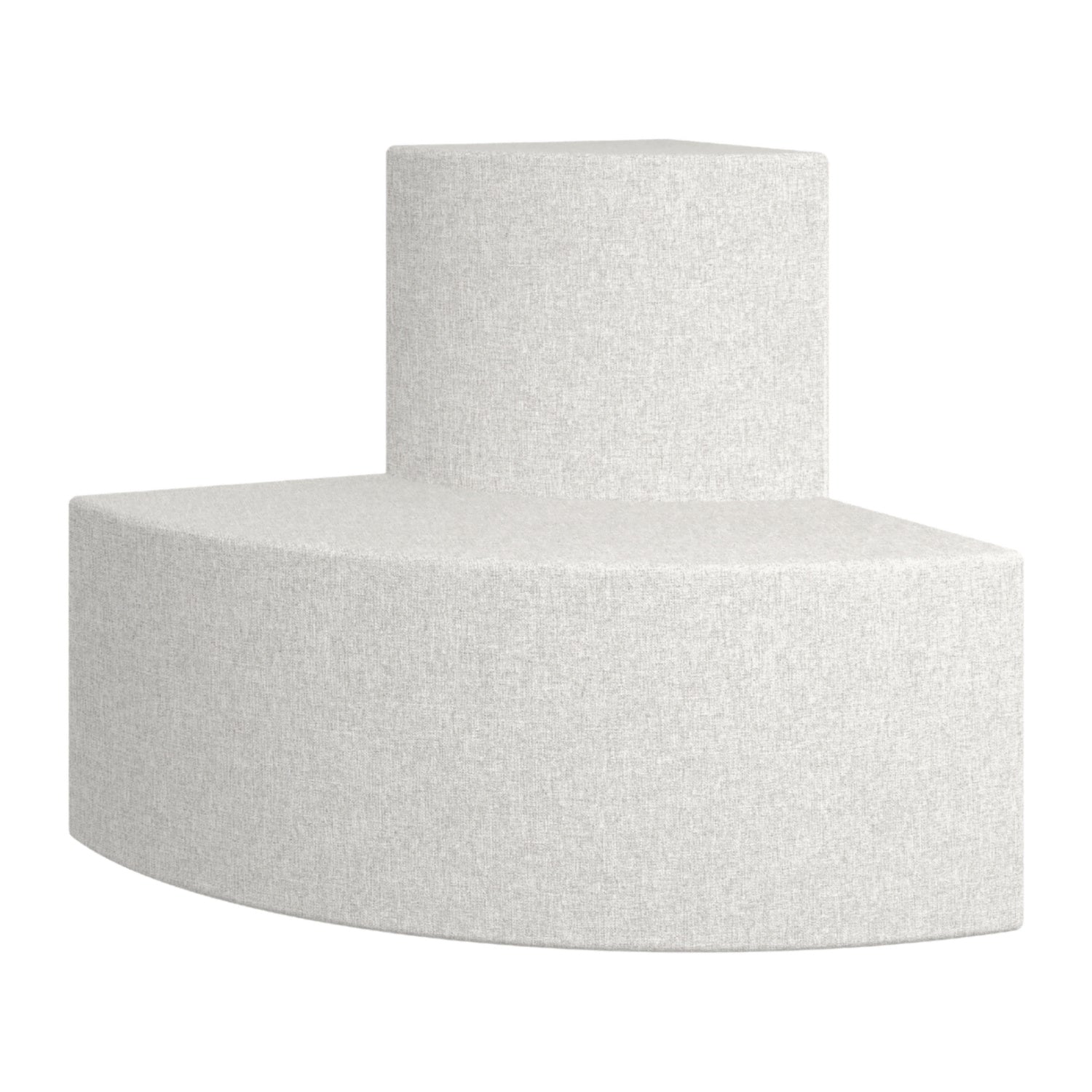 Flexxform Kae Modular Lounge Seating — Radius Corner — 36" × 36" × 36" — KAERC