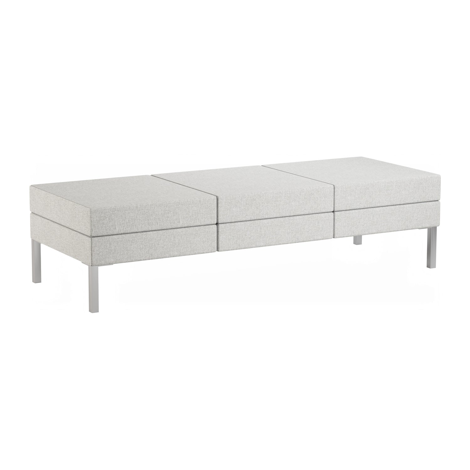Flexxform Box Bench — Three Seat Bench — 74" × 27.5" × 20" — BOXB3