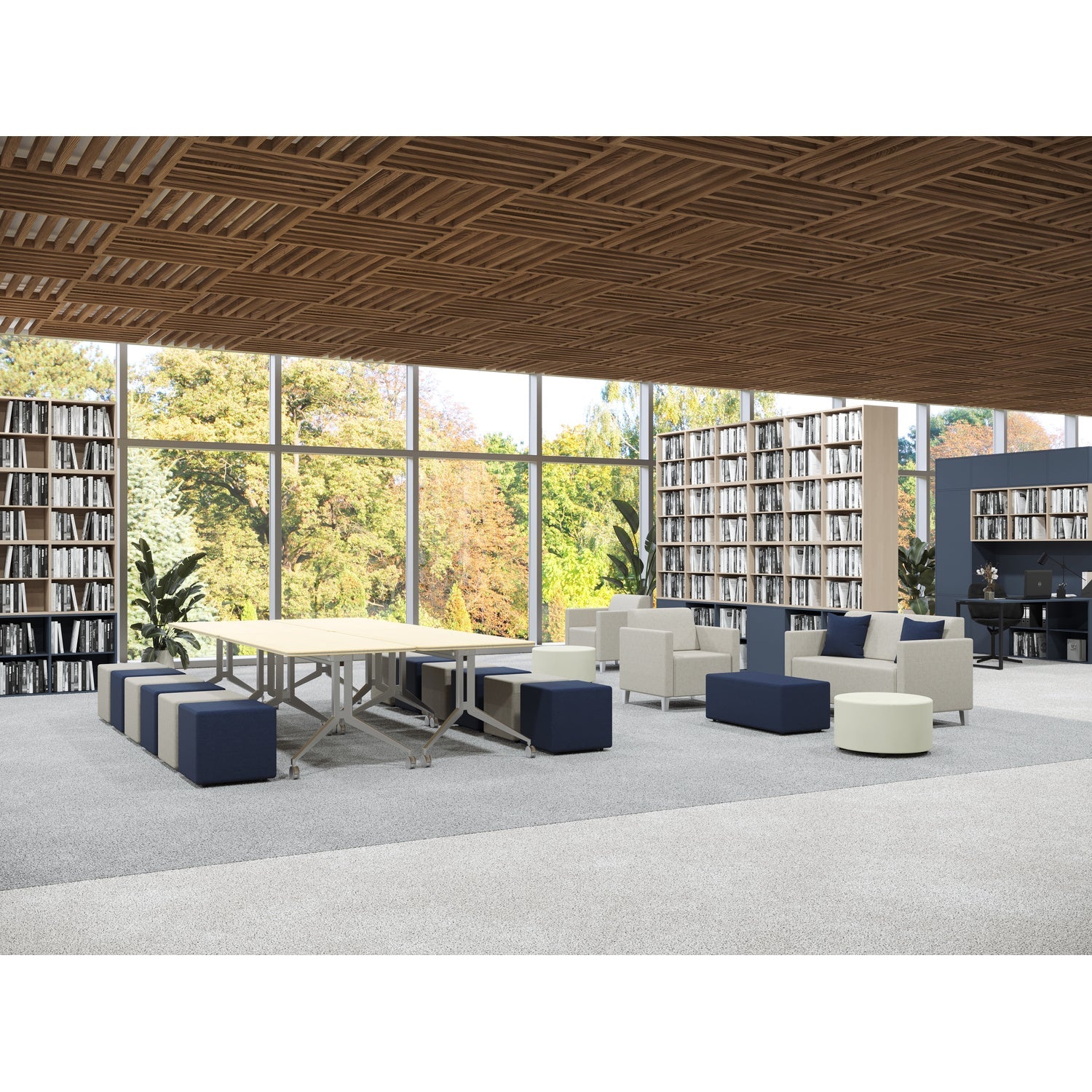 Flexxform Frame Ottomans — additional manufacturer image